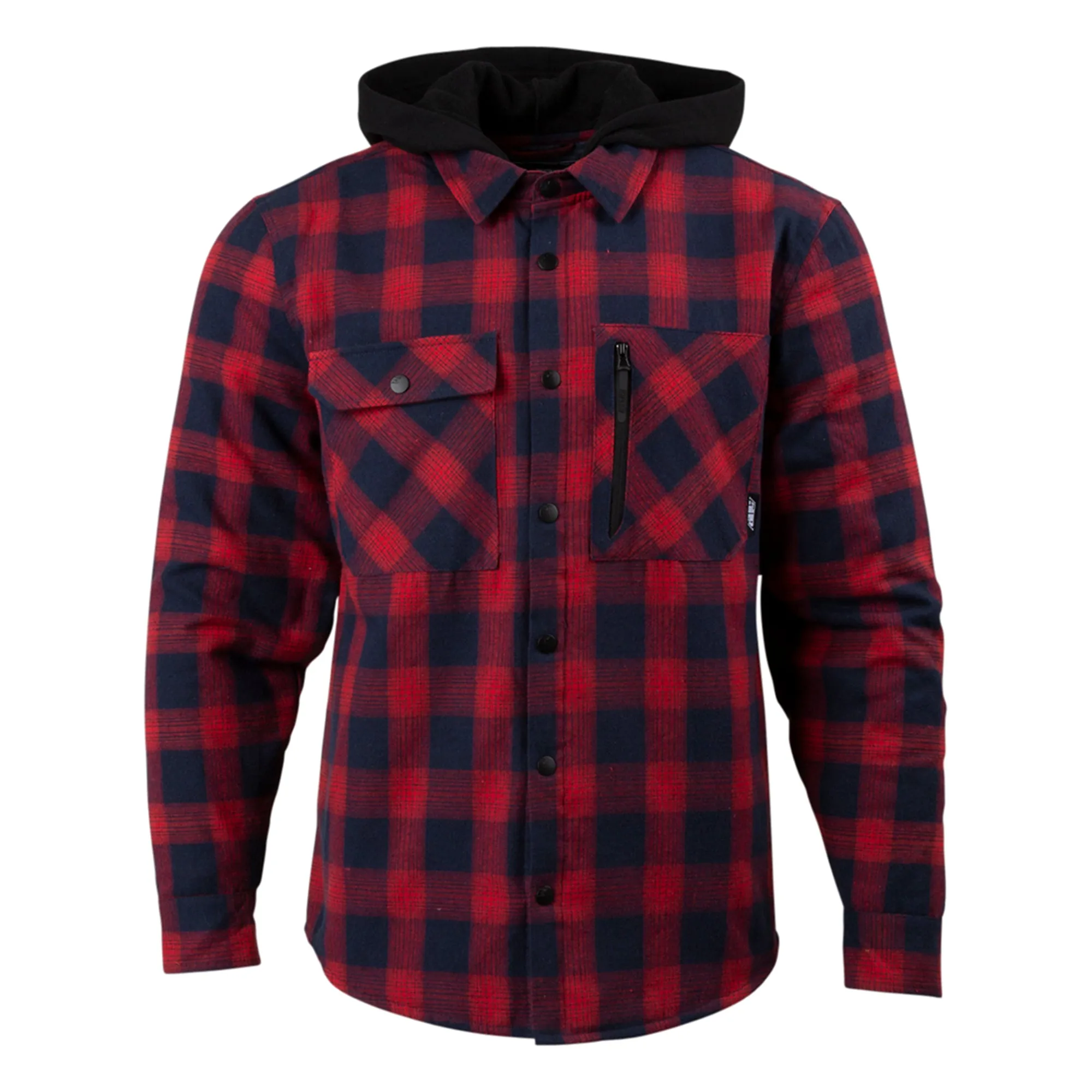 509 Tech Flannel Button-Up Red/Navy Check