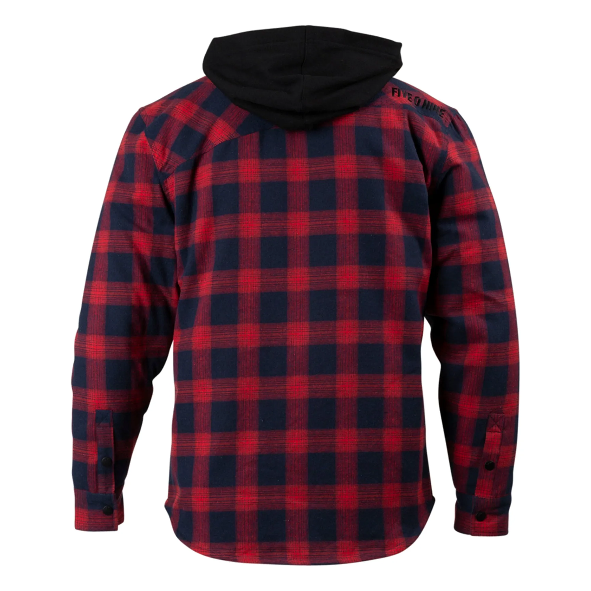 509 Tech Flannel Button-Up Red/Navy Check