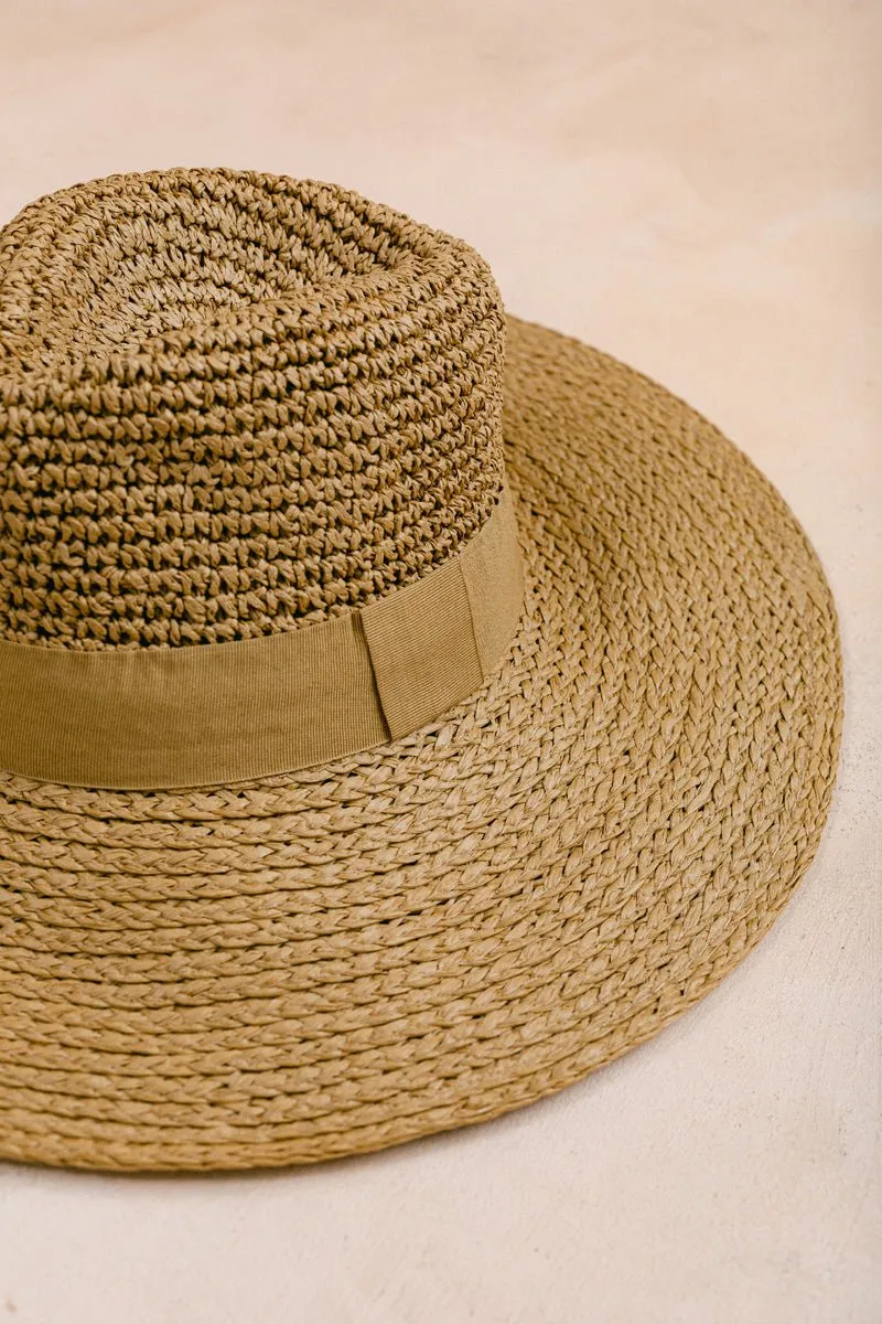 Alice Straw Wide Brim Hat