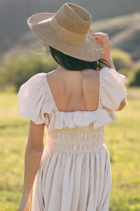 Alice Straw Wide Brim Hat