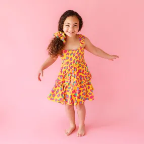 Amari Smocked Babydoll Dress