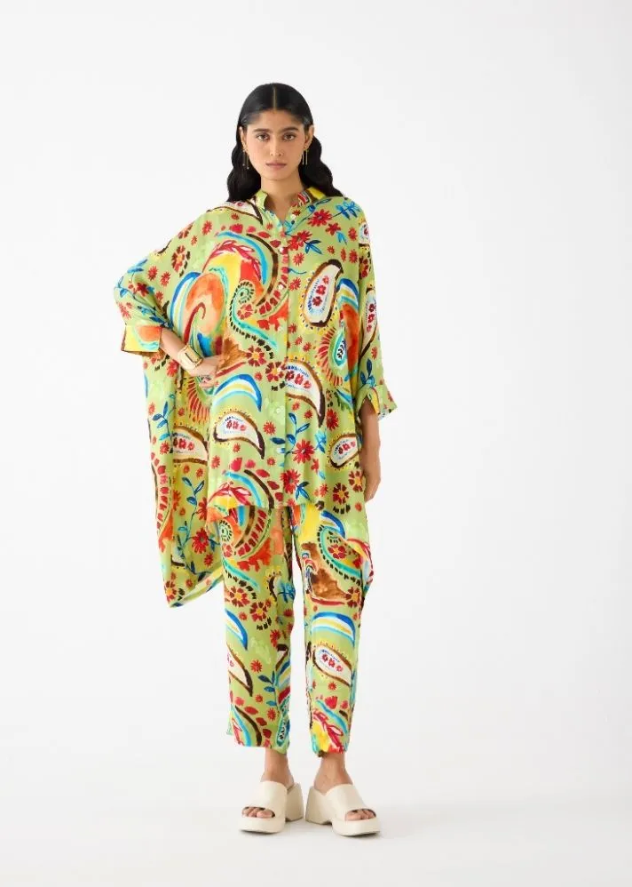 Antella Short Kimono And Pants