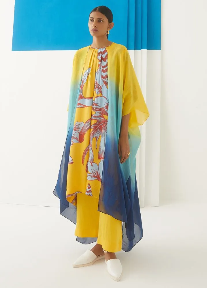 Aphrodite Kimono Kurta And Trousers