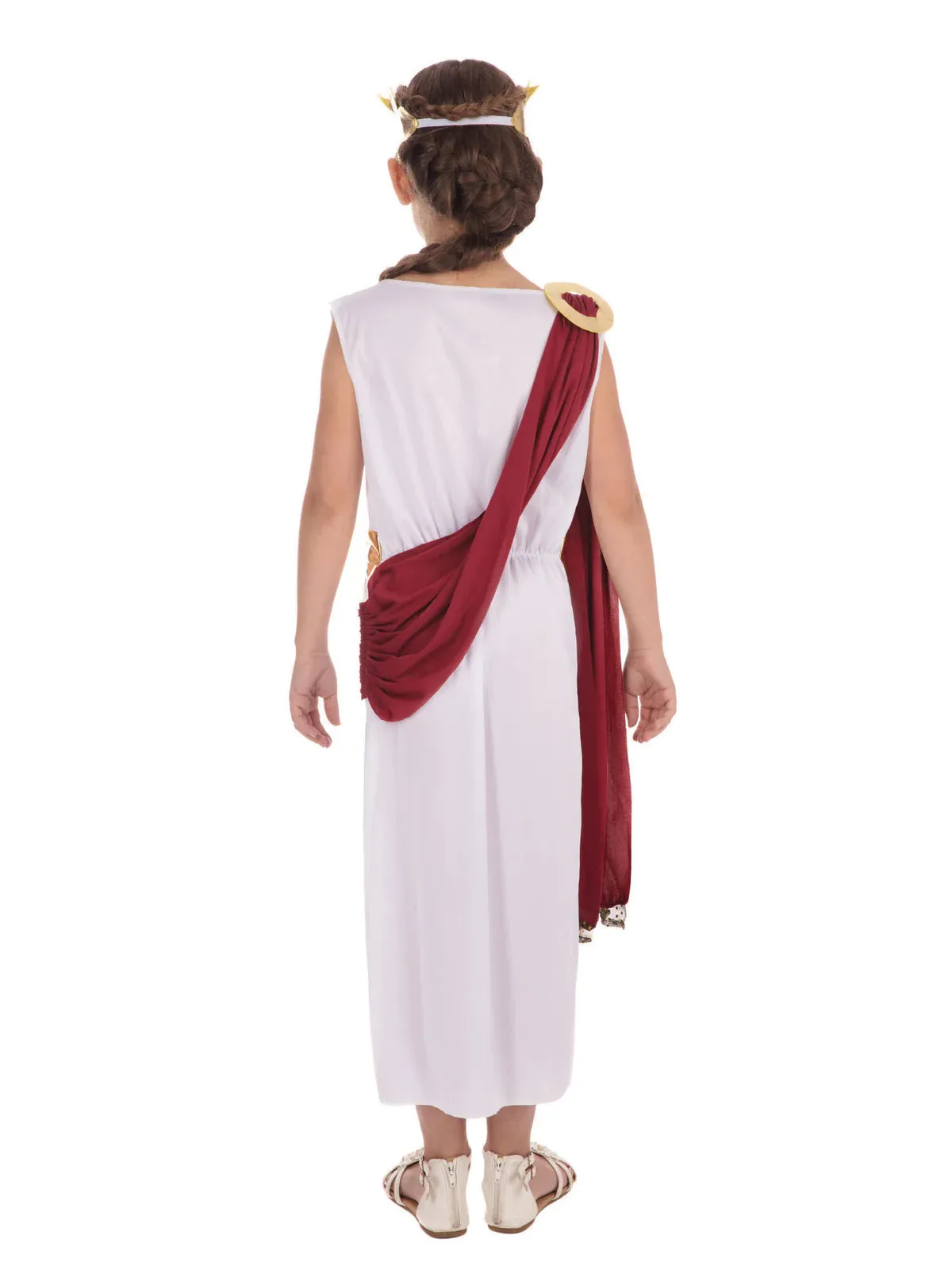 Athena Goddess Girls Costume White Toga