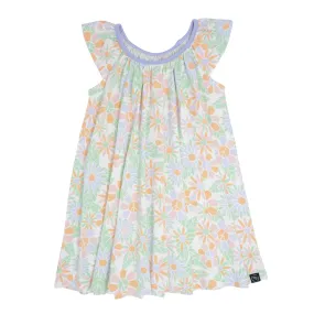 Babydoll Dress - Groovy Flowers