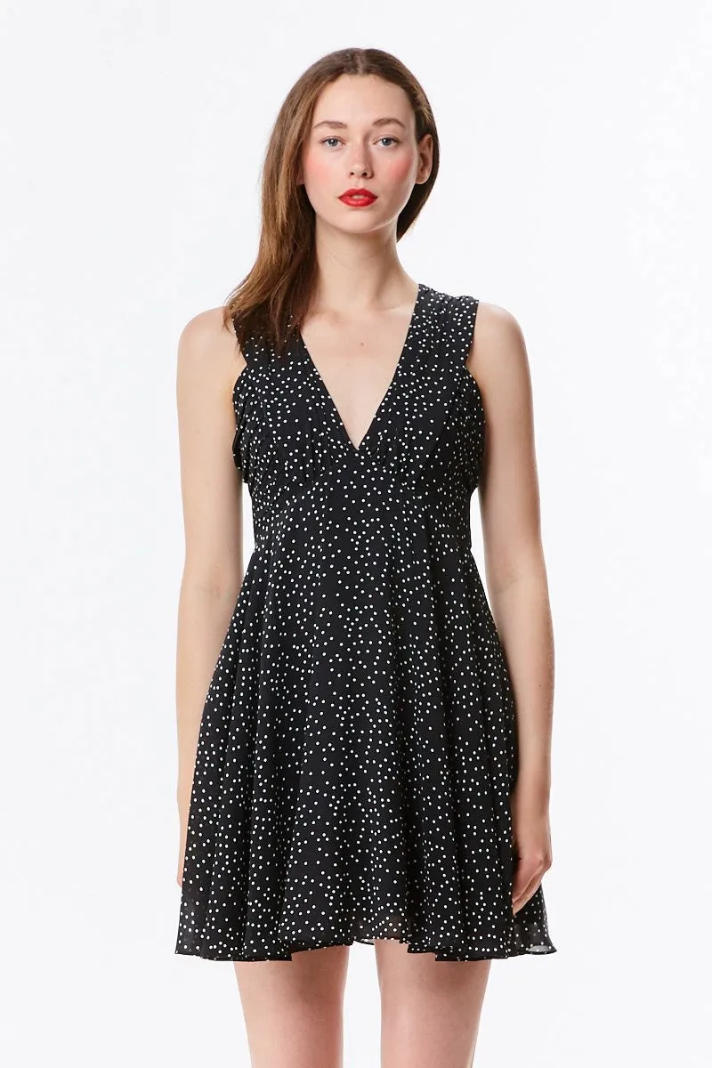 Babydoll Polka Dot Dress