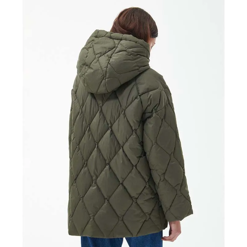 Barbour Aster Ladies Quilted Jacket - Deep Olive