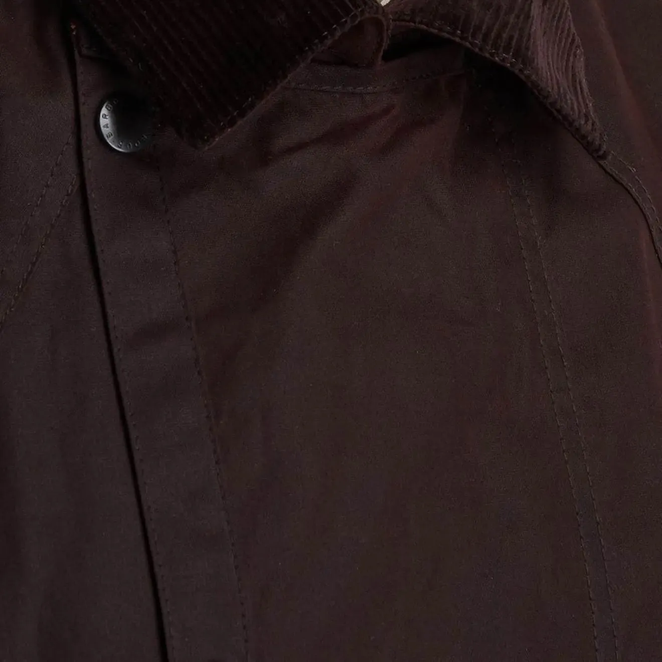 Barbour Stockman Wax Coat Brown