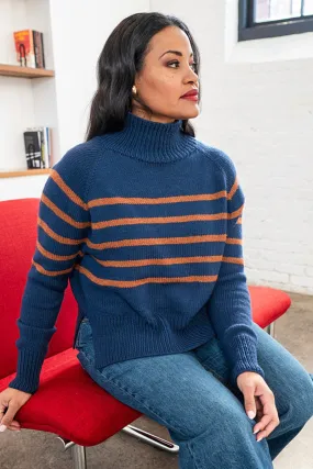 Berroco Merino 401 Patterns - Bressummer Sweater - PDF Download