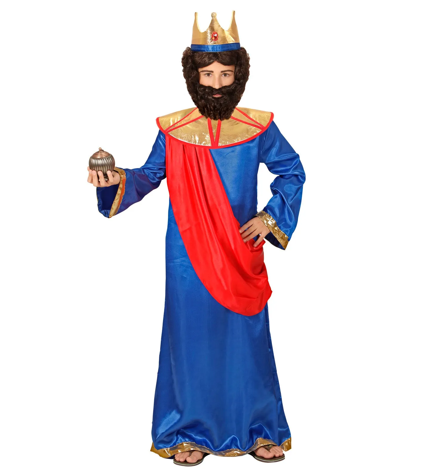 Biblical Wise King Costume Boys