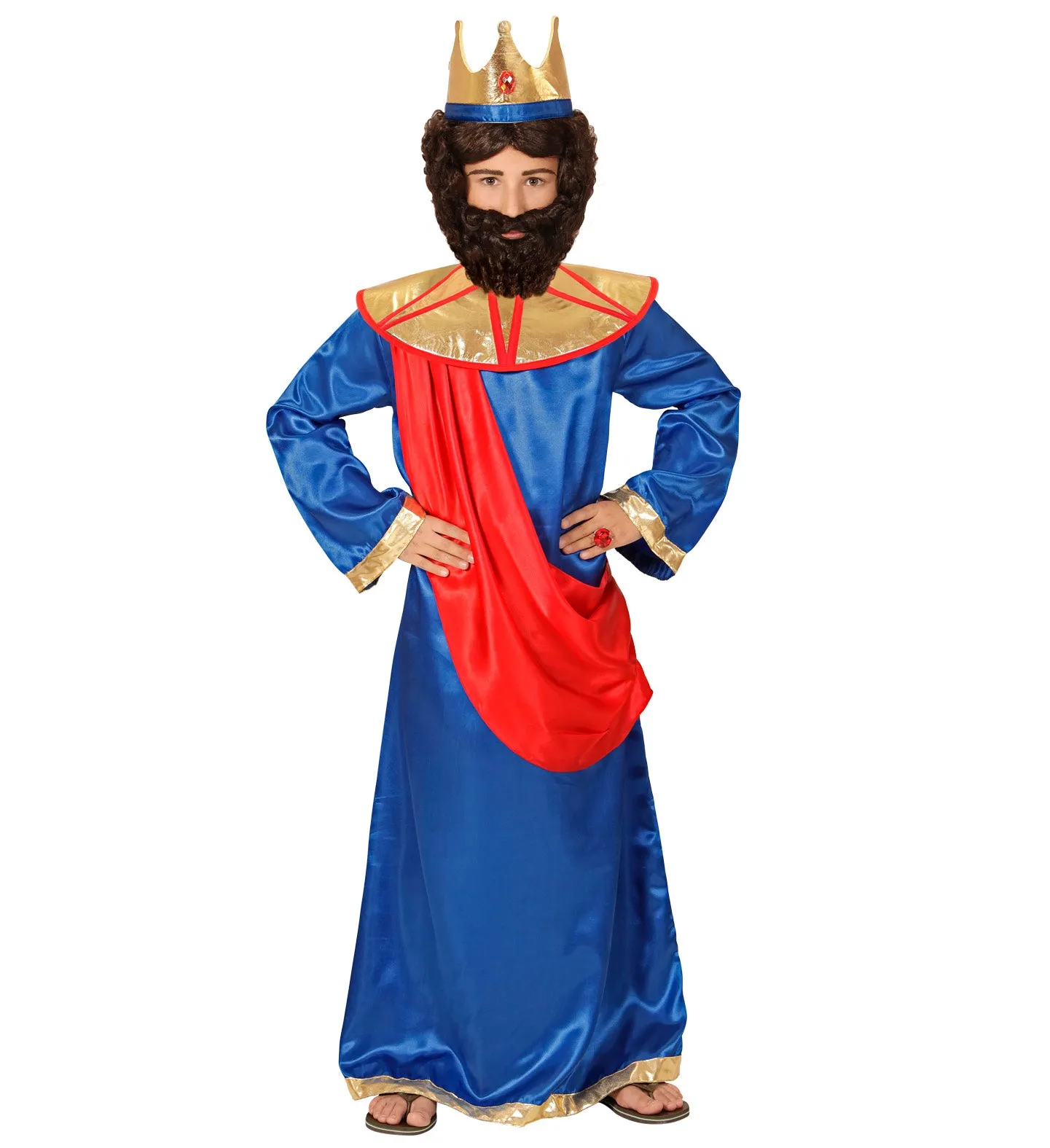 Biblical Wise King Costume Boys