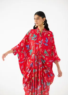 Botanica Drawstring Kimono And Pants