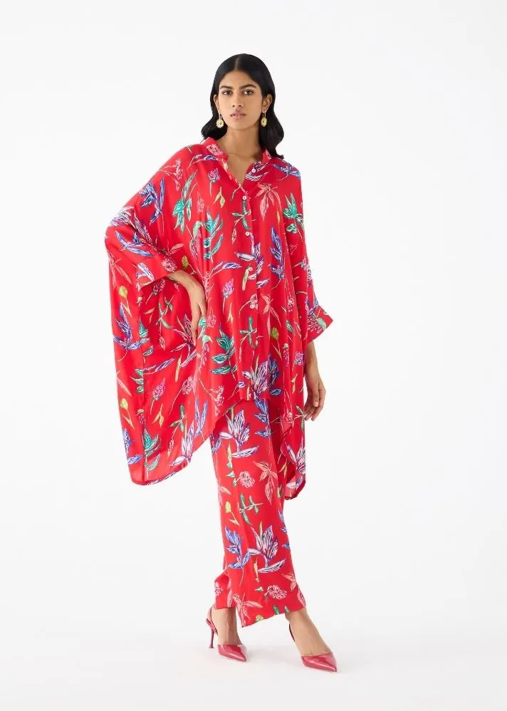 Botanica Short Kimono And Pants