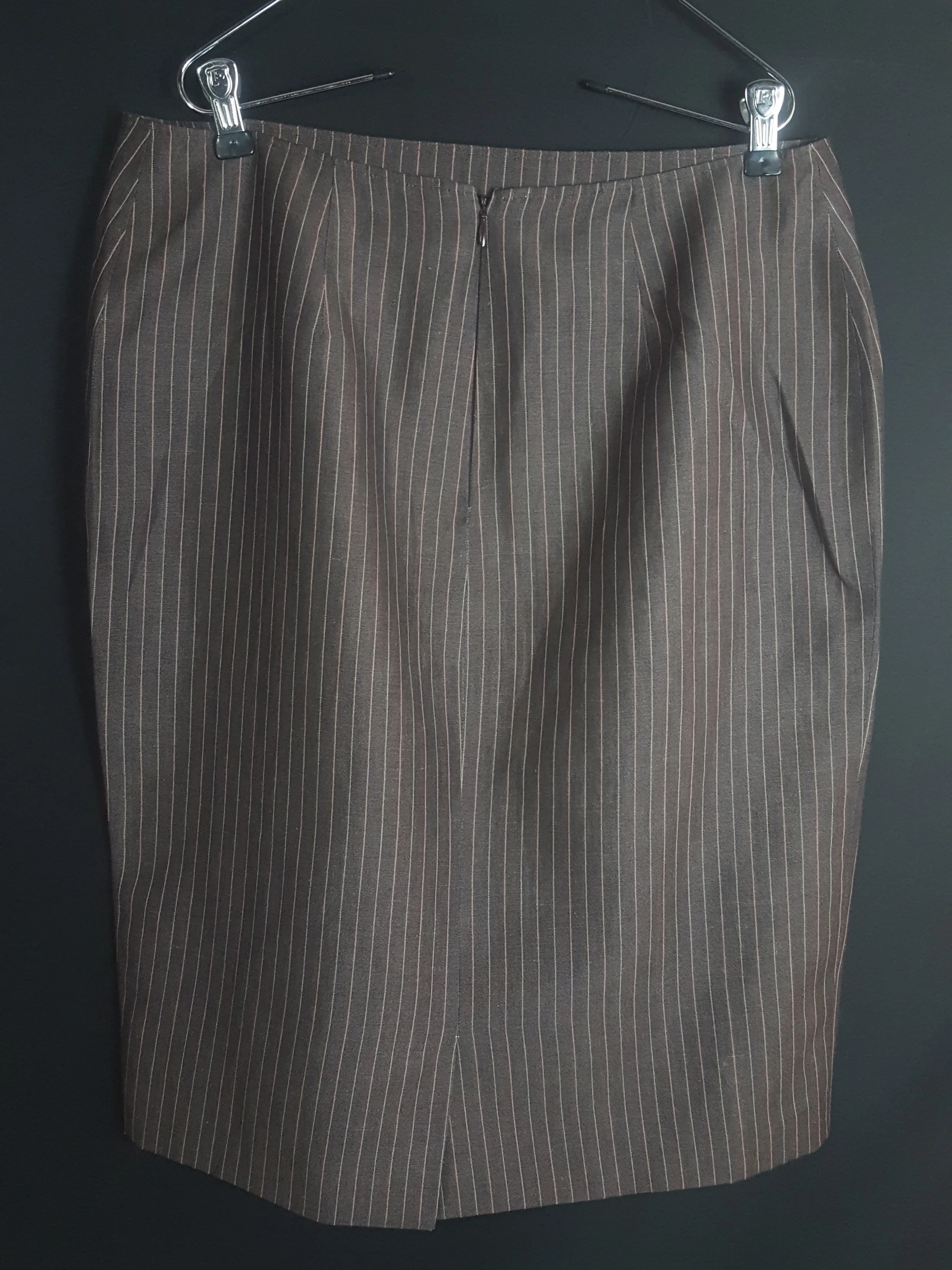 Brioni Pinstripe Skirt size 46/10