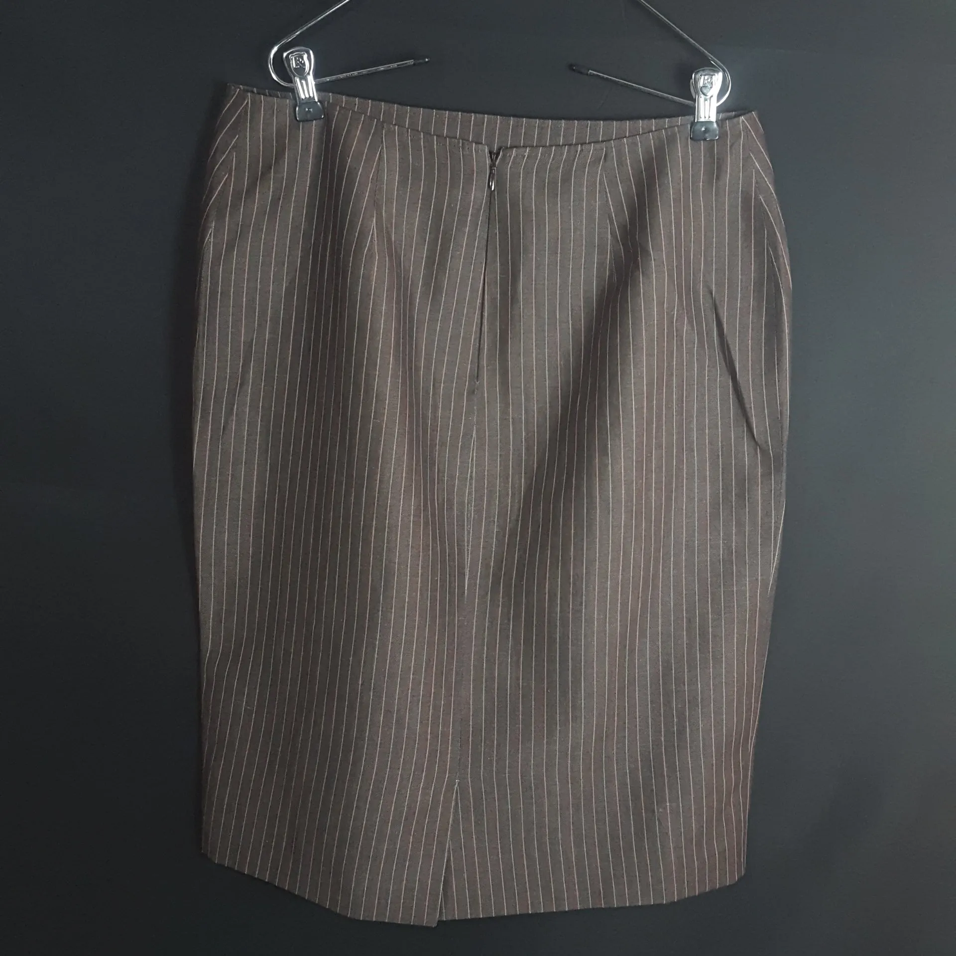 Brioni Pinstripe Skirt size 46/10