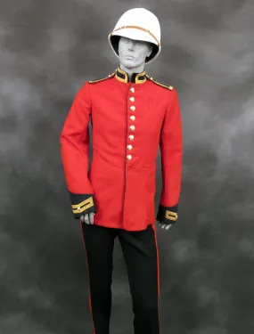 British Household Cavalry Life Guard Red Tunic and Coverall Set