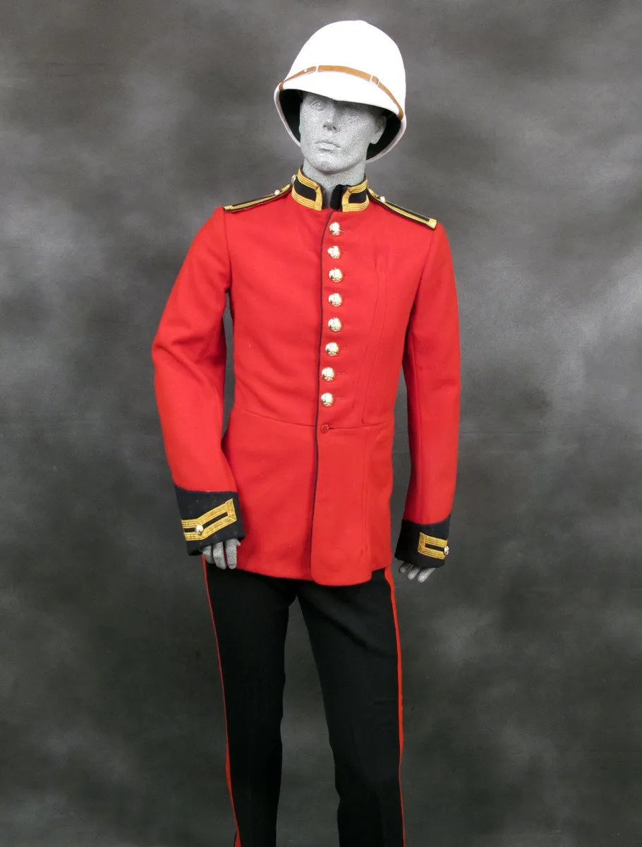 British Household Cavalry Life Guard Red Tunic and Coverall Set