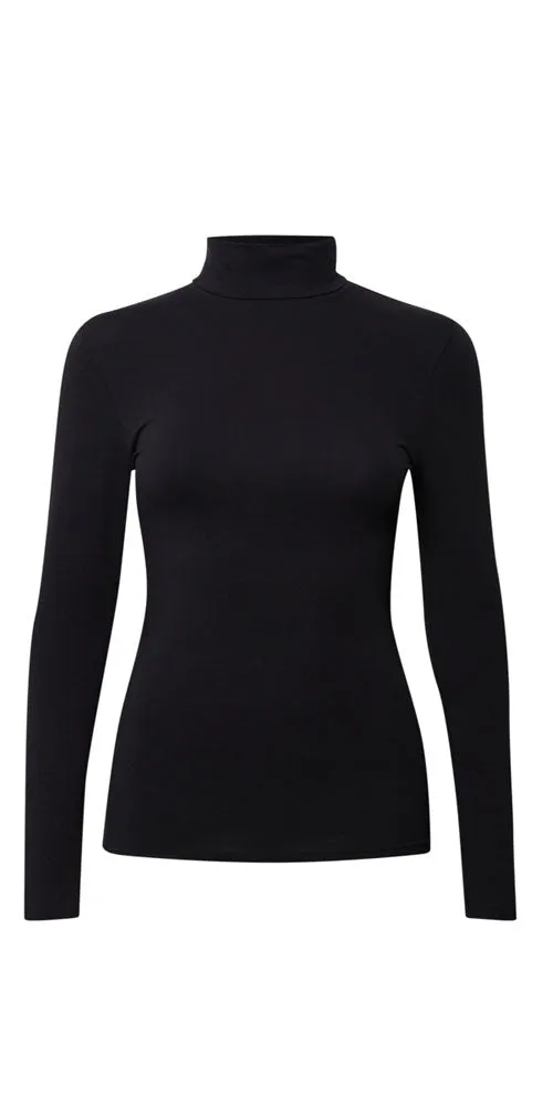 B.Young Turtleneck Tee, black