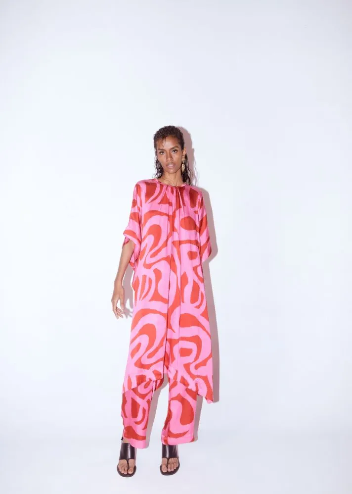 Candy Kimono Kurta And Pants Co-Ord