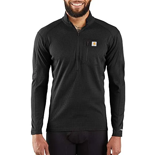 Carhartt MBL1 Men's Base Force Tech Quarter-Zip Thermal Base Layer Long Sleeve Shirt