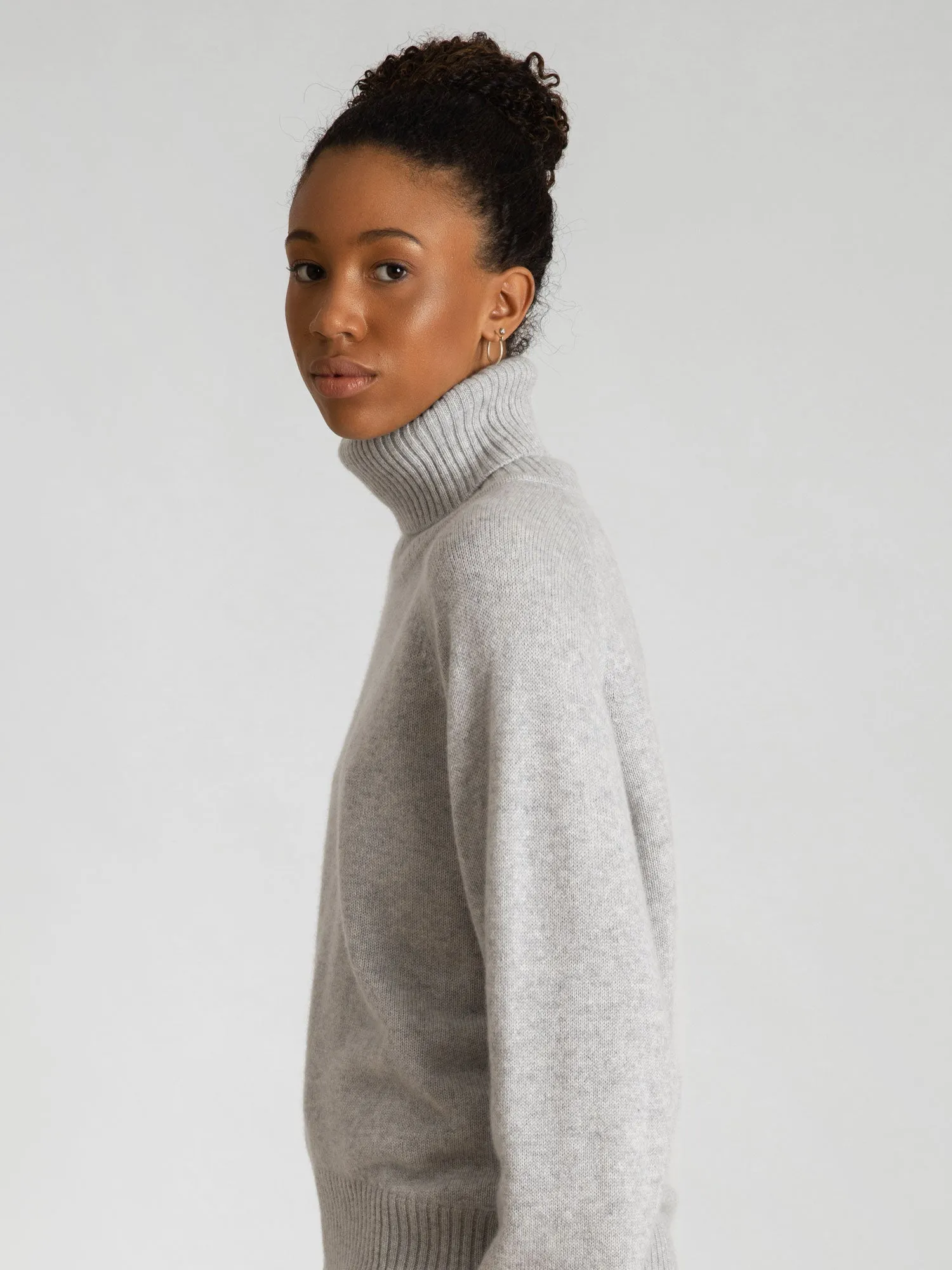 Cashmere sweater "Milano" - light grey