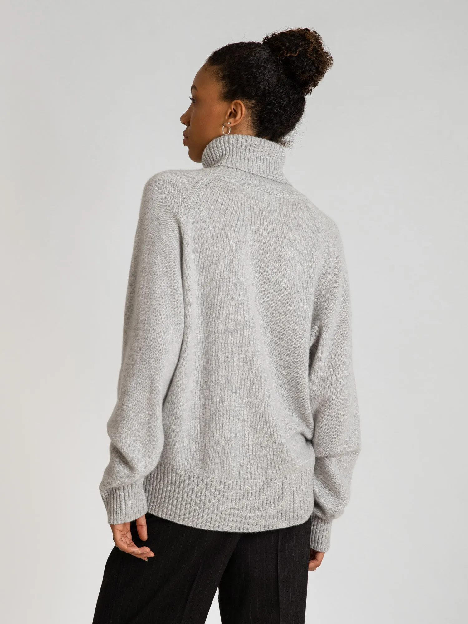 Cashmere sweater "Milano" - light grey