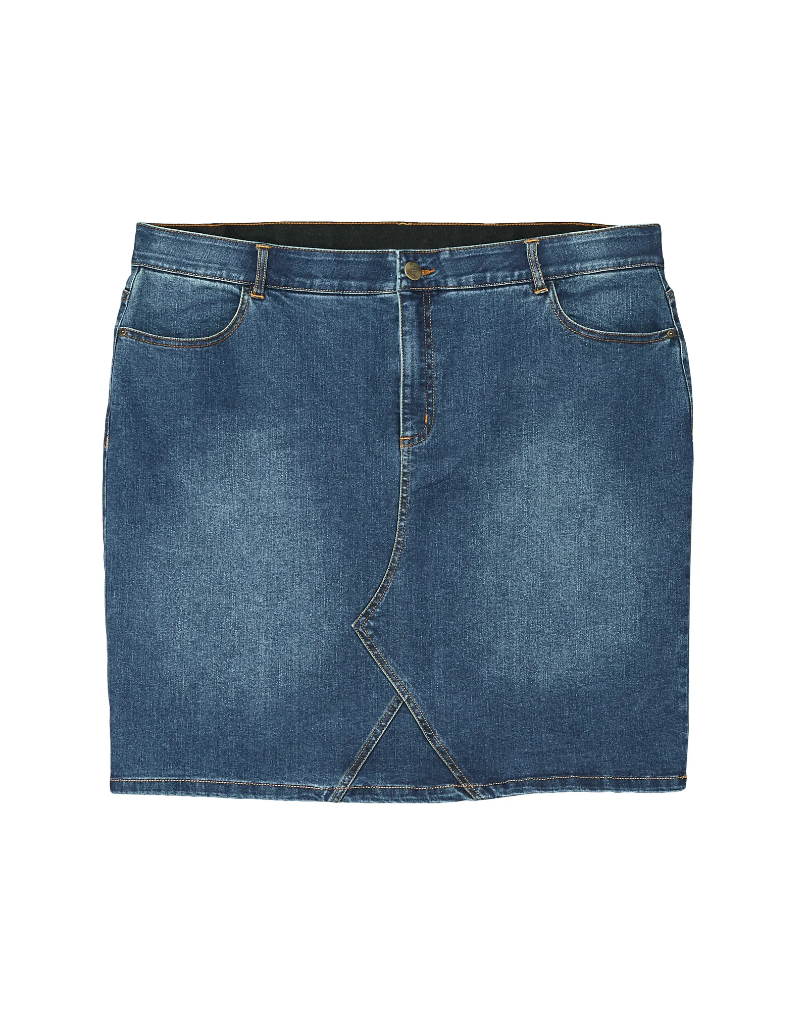 Cavalla Denim Skirt | Dark Wash