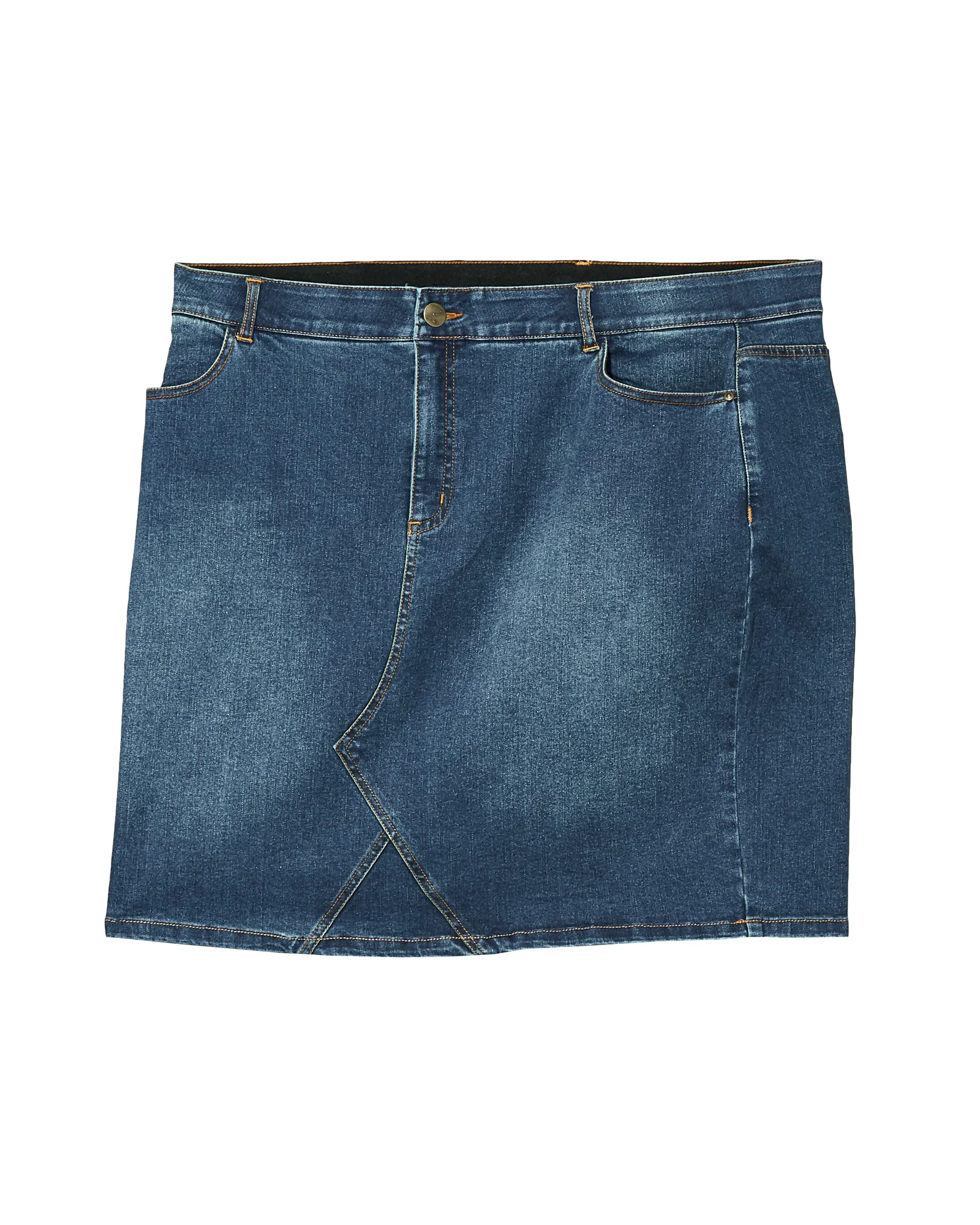 Cavalla Denim Skirt | Dark Wash