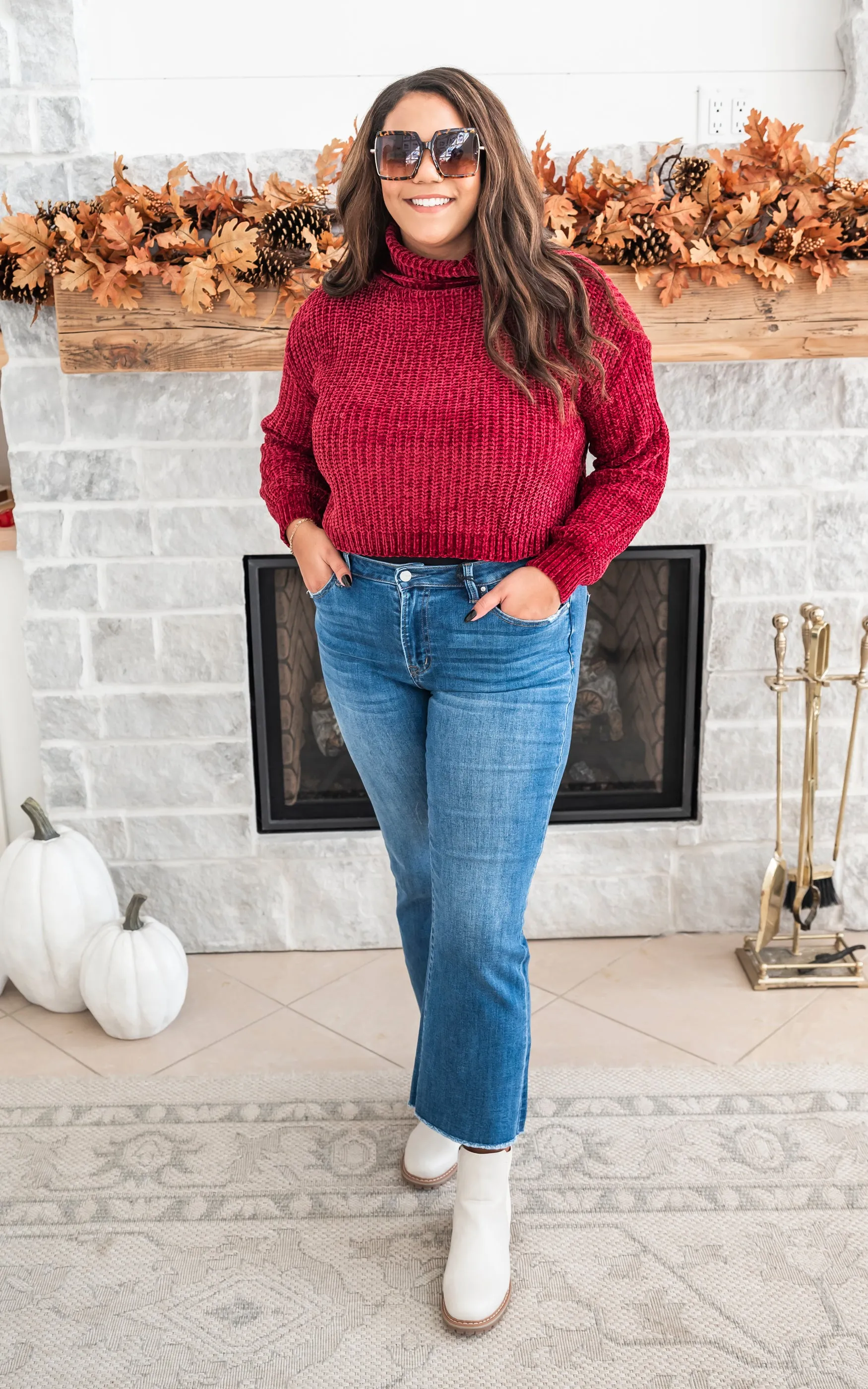 Chenille Turtleneck Sweater - Final Sale