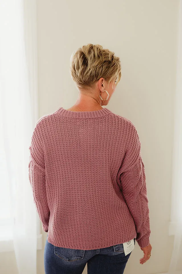 Classy Cable Sweater