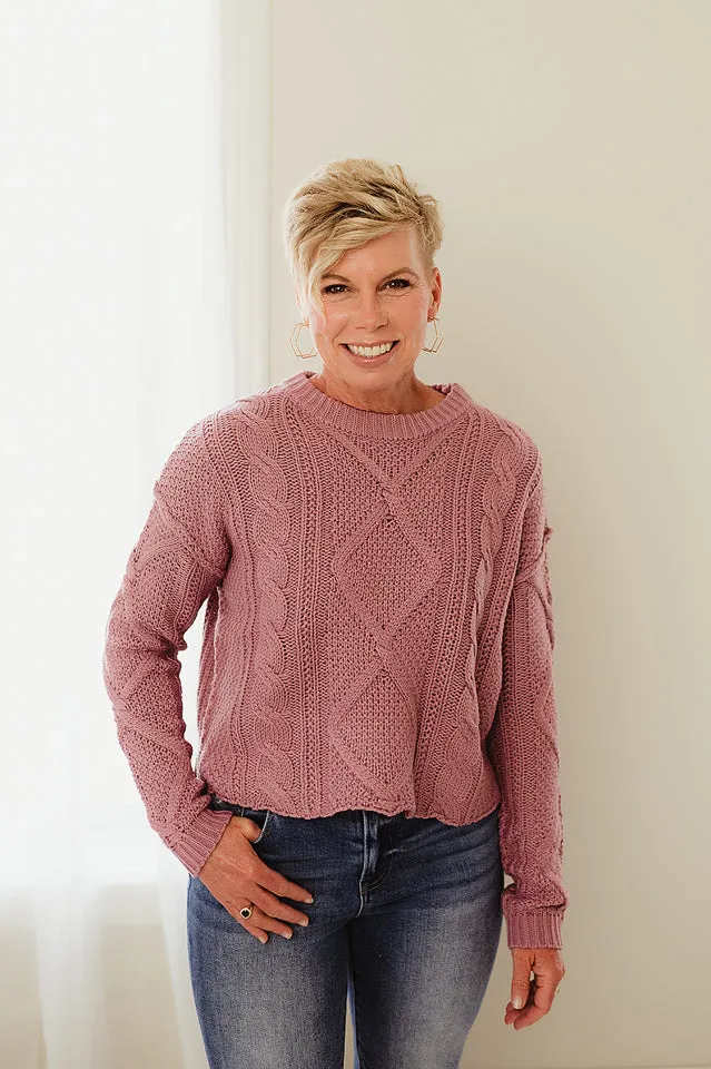 Classy Cable Sweater