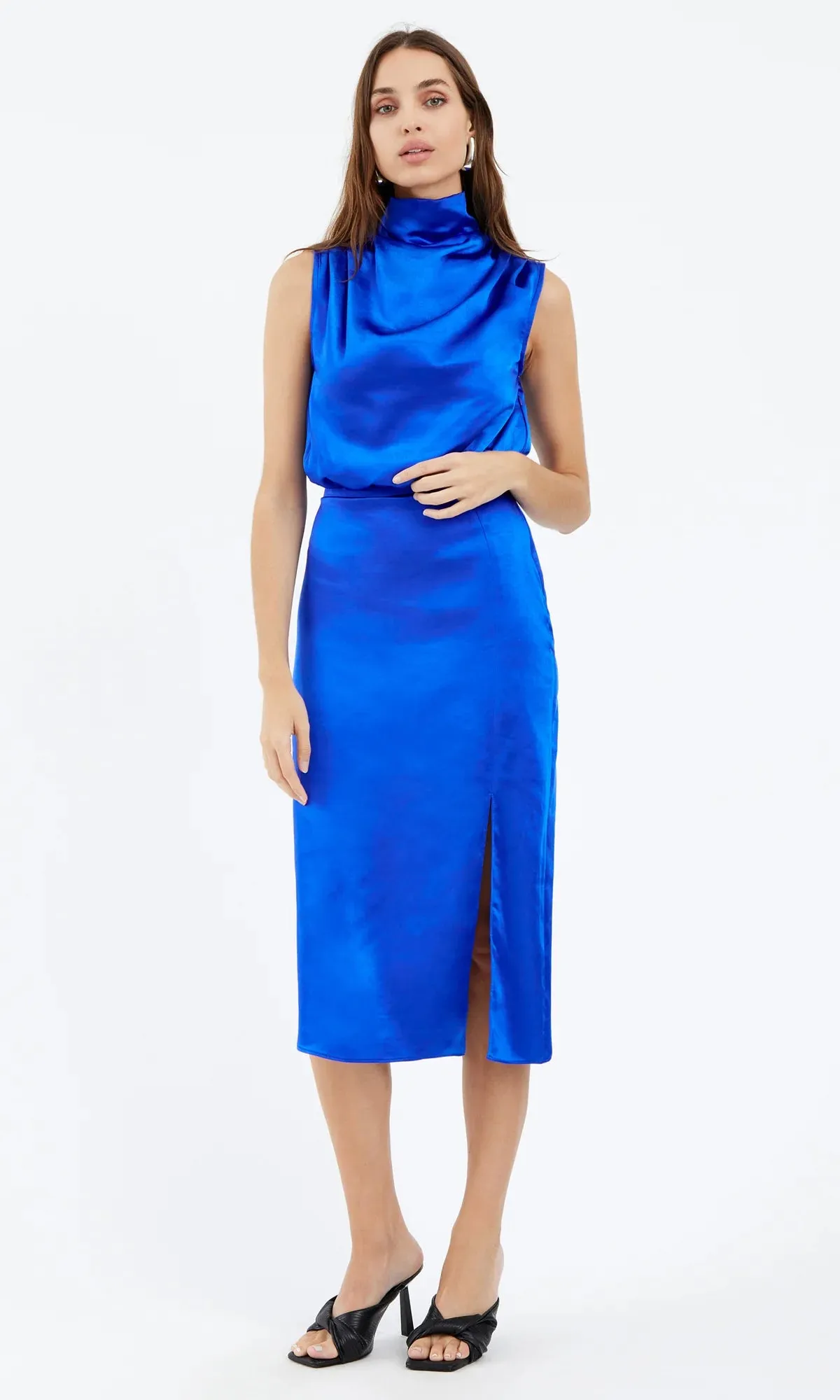 Cobalt Danila Midi Dress