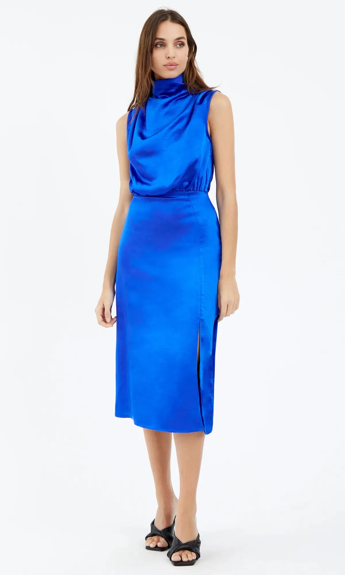 Cobalt Danila Midi Dress