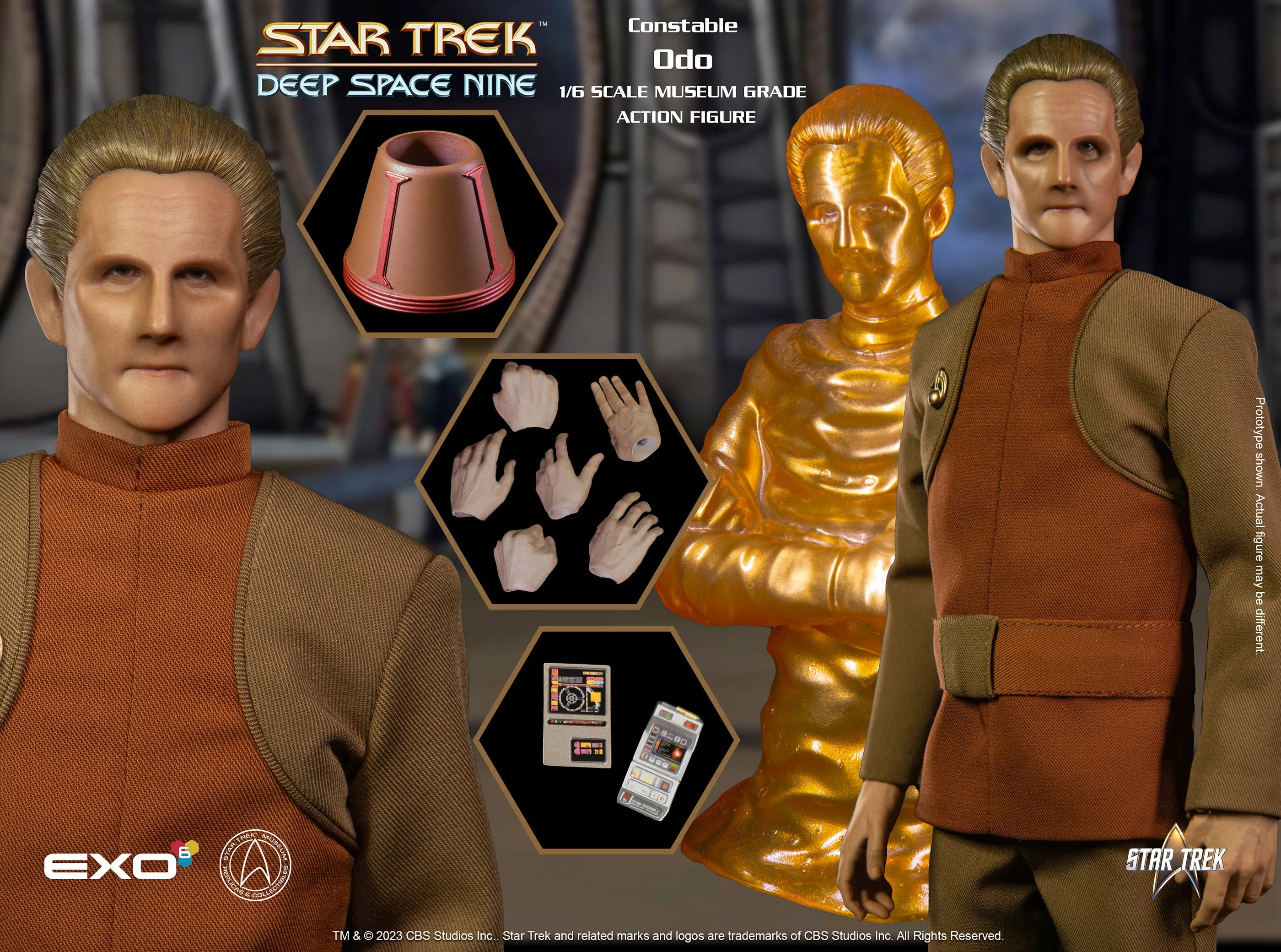 Constable Odo 1/6 Scale Figure by EXO-6