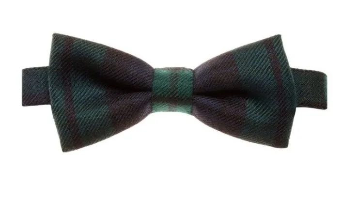 Custom Made WOOL Tartan Bowties - 500 Tartans Available