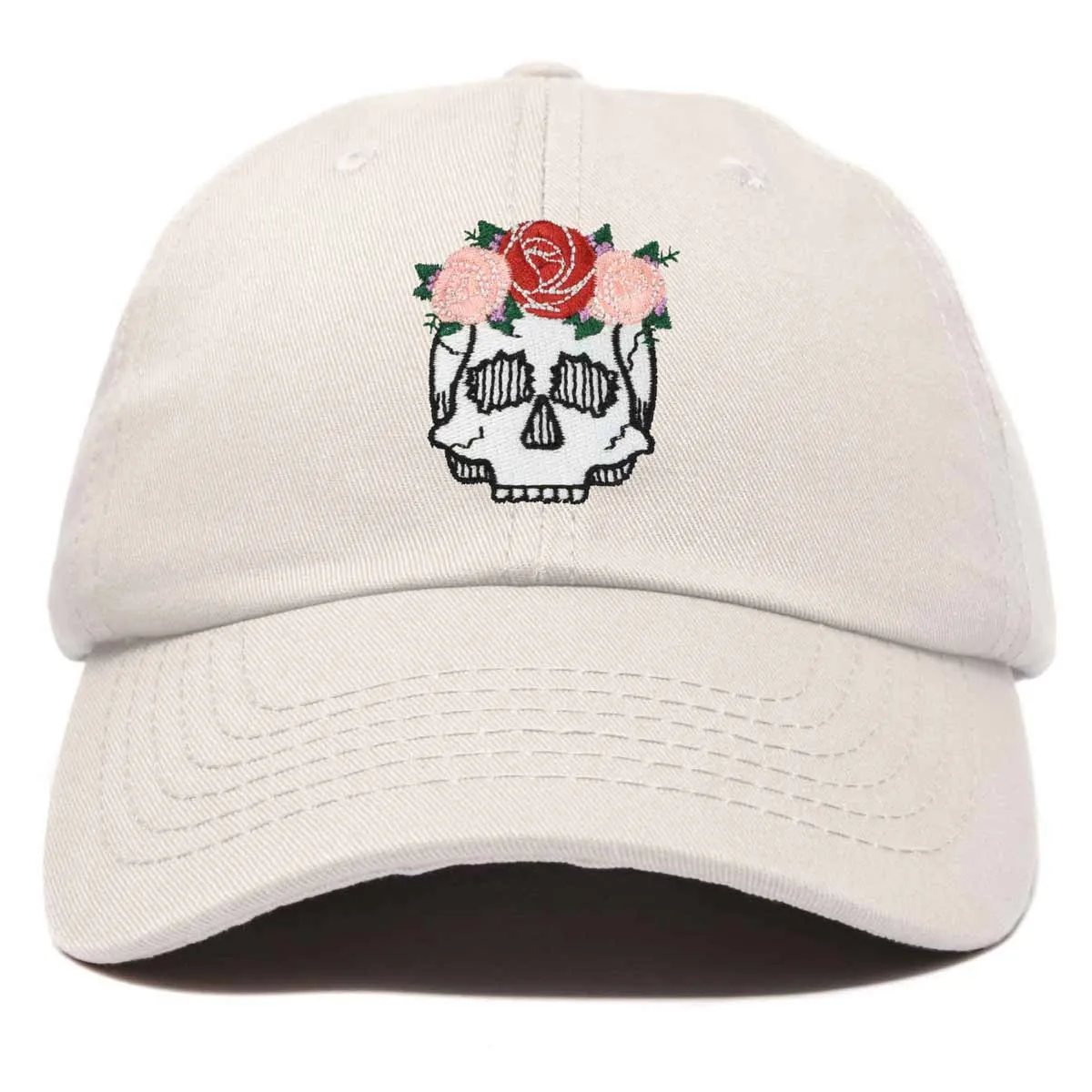 DALIX Dia De Los Muertos Skull Hat