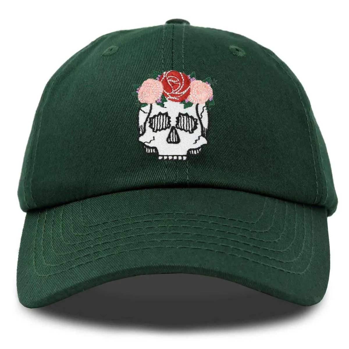 DALIX Dia De Los Muertos Skull Hat