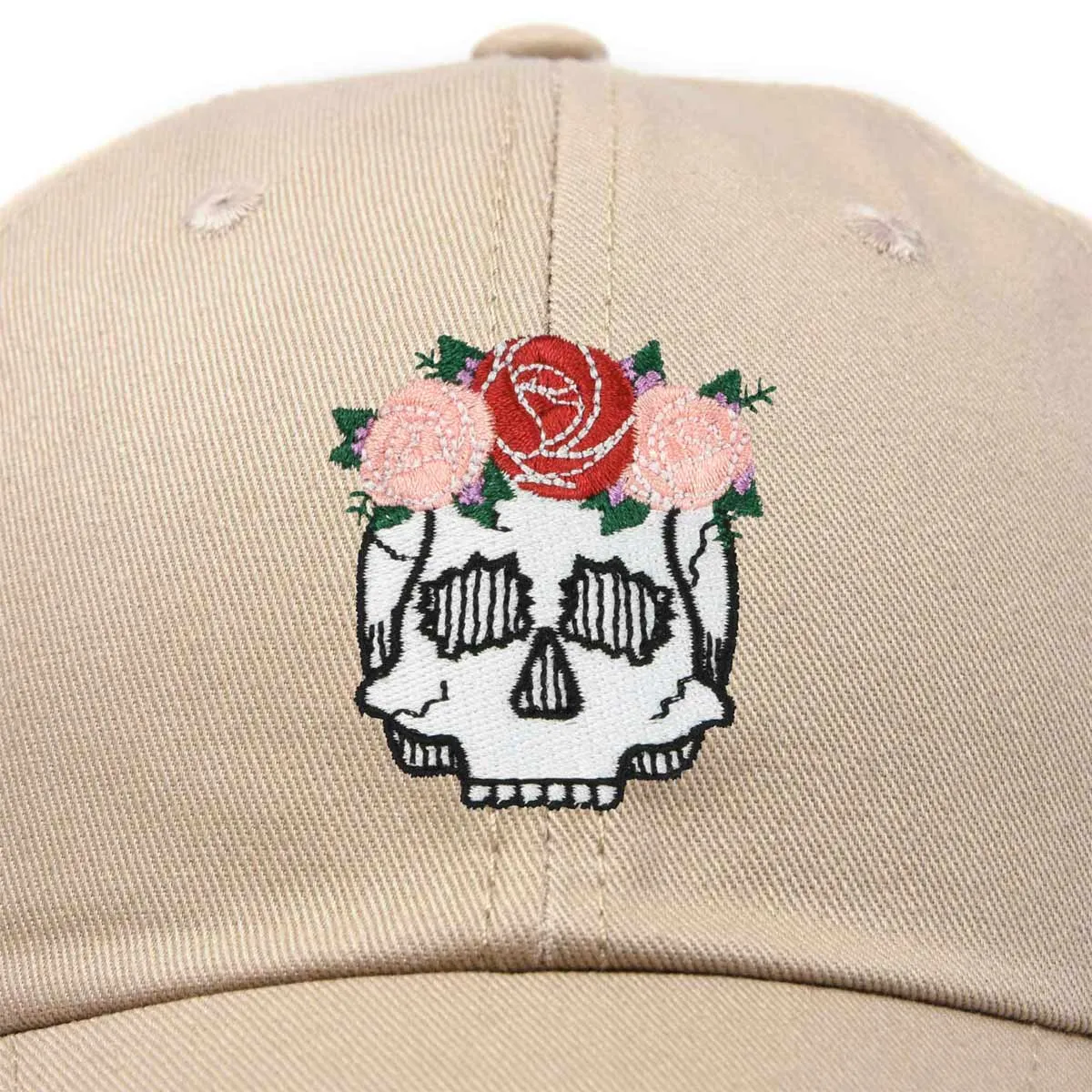 DALIX Dia De Los Muertos Skull Hat