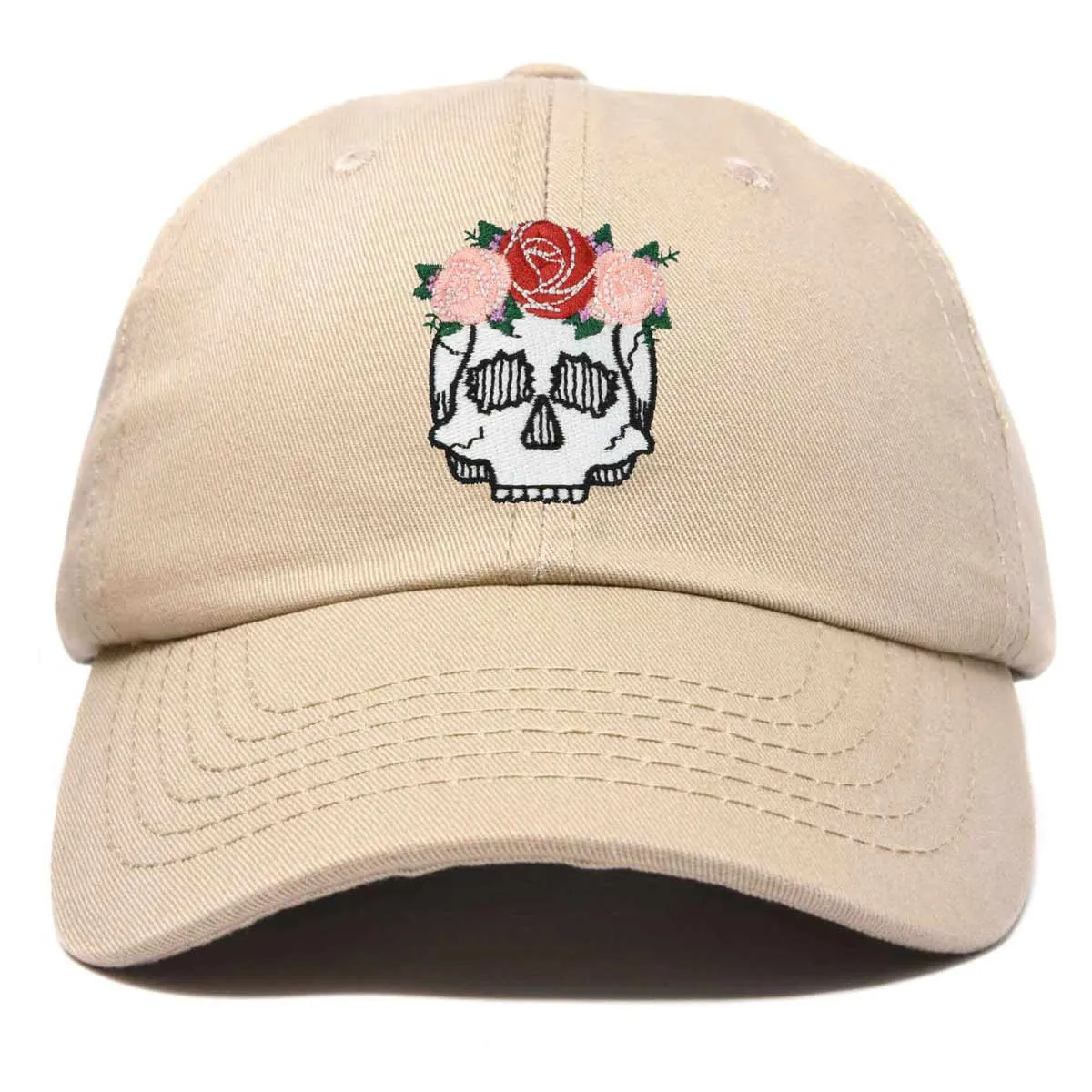 DALIX Dia De Los Muertos Skull Hat