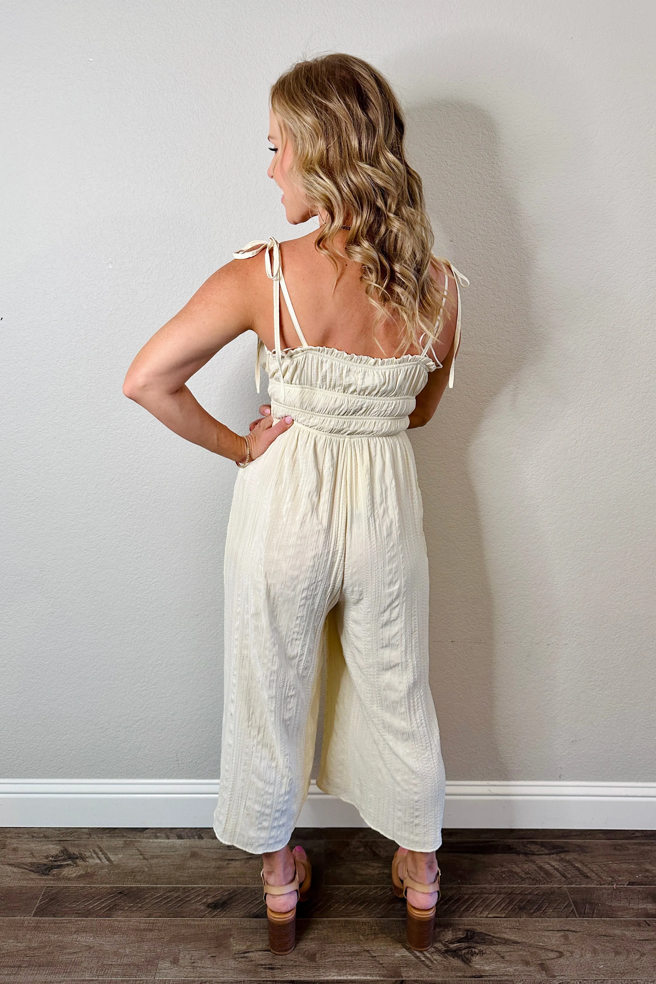 Day Dream Silky Babydoll Jumpsuit