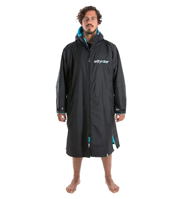 Dryrobe Advance Long Sleeve - Black Blue Large