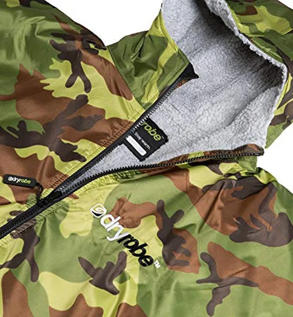 Dryrobe Advance Long Sleeve - Camo Grey Small