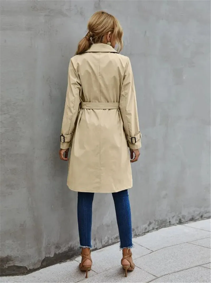 Elisa Classic Trench Coat for Women