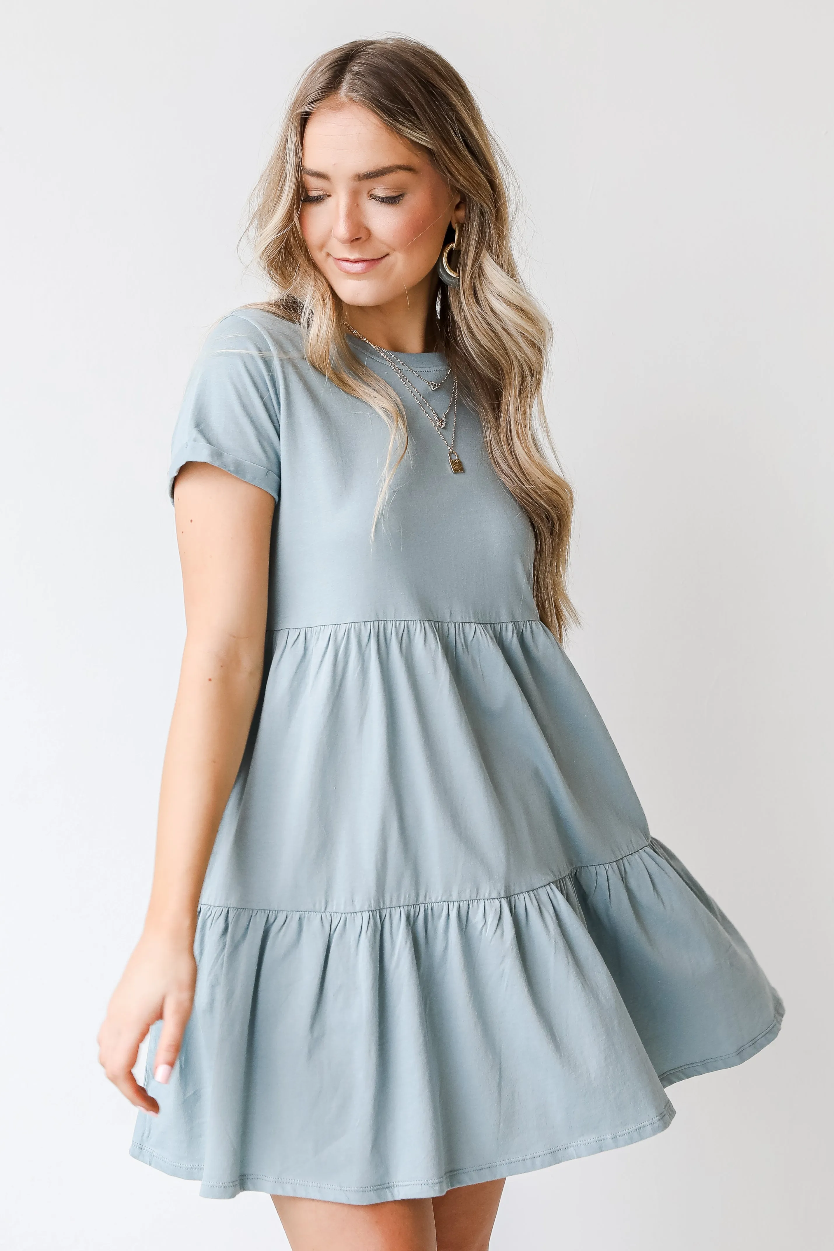 Feeling Cute Tiered Babydoll Dress