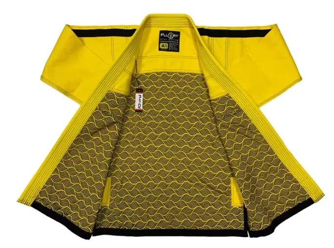 FLUORY FORMLESS SHAPELESS BJJF11-A JIU JITSU GI Size A0-A4