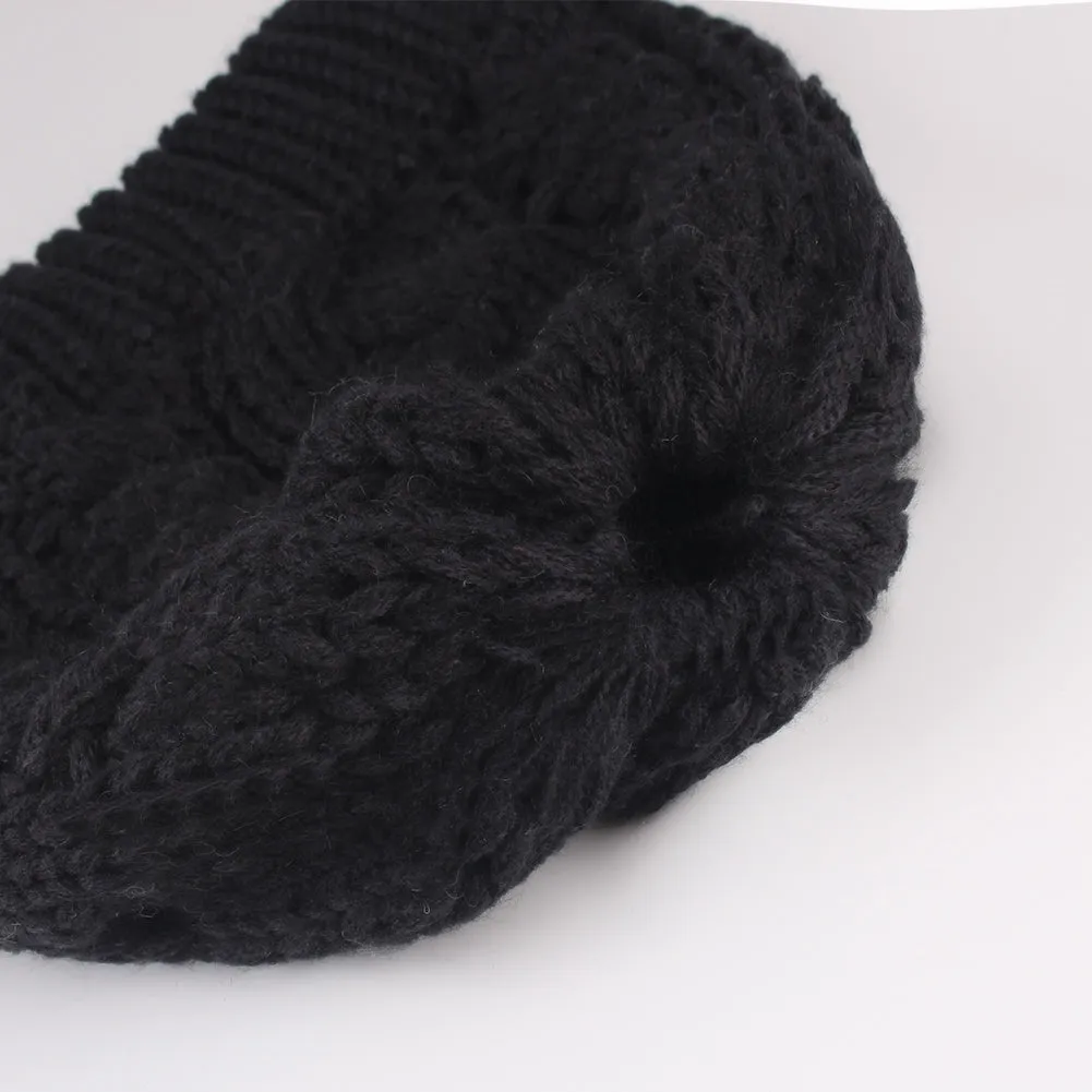 FURTALK Winter Women Messy Bun Beanies Hat Drop Shipping AD014