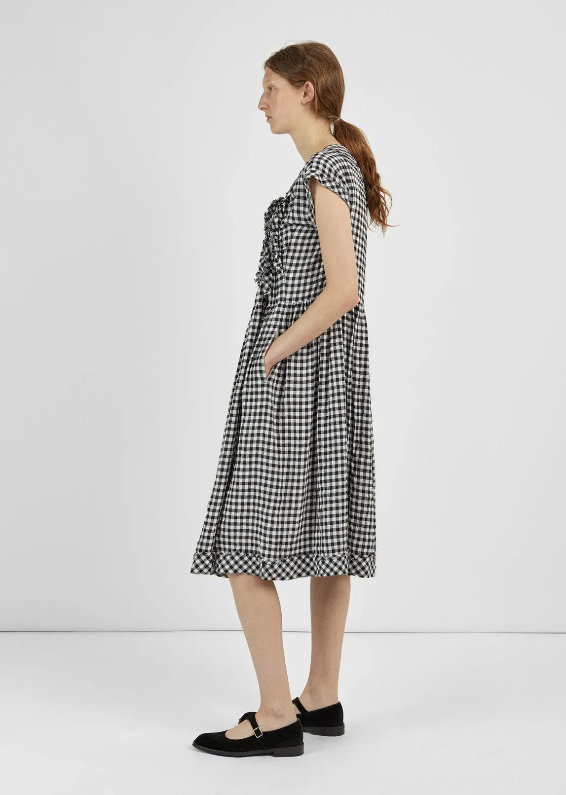 Gingham Check Dress