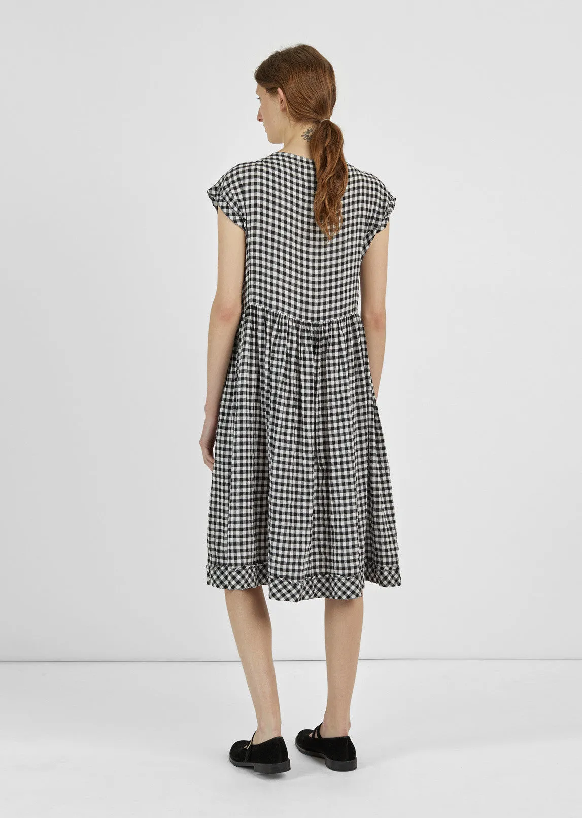 Gingham Check Dress