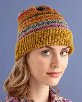 Glamorous Fair Isle Hat (Knit)