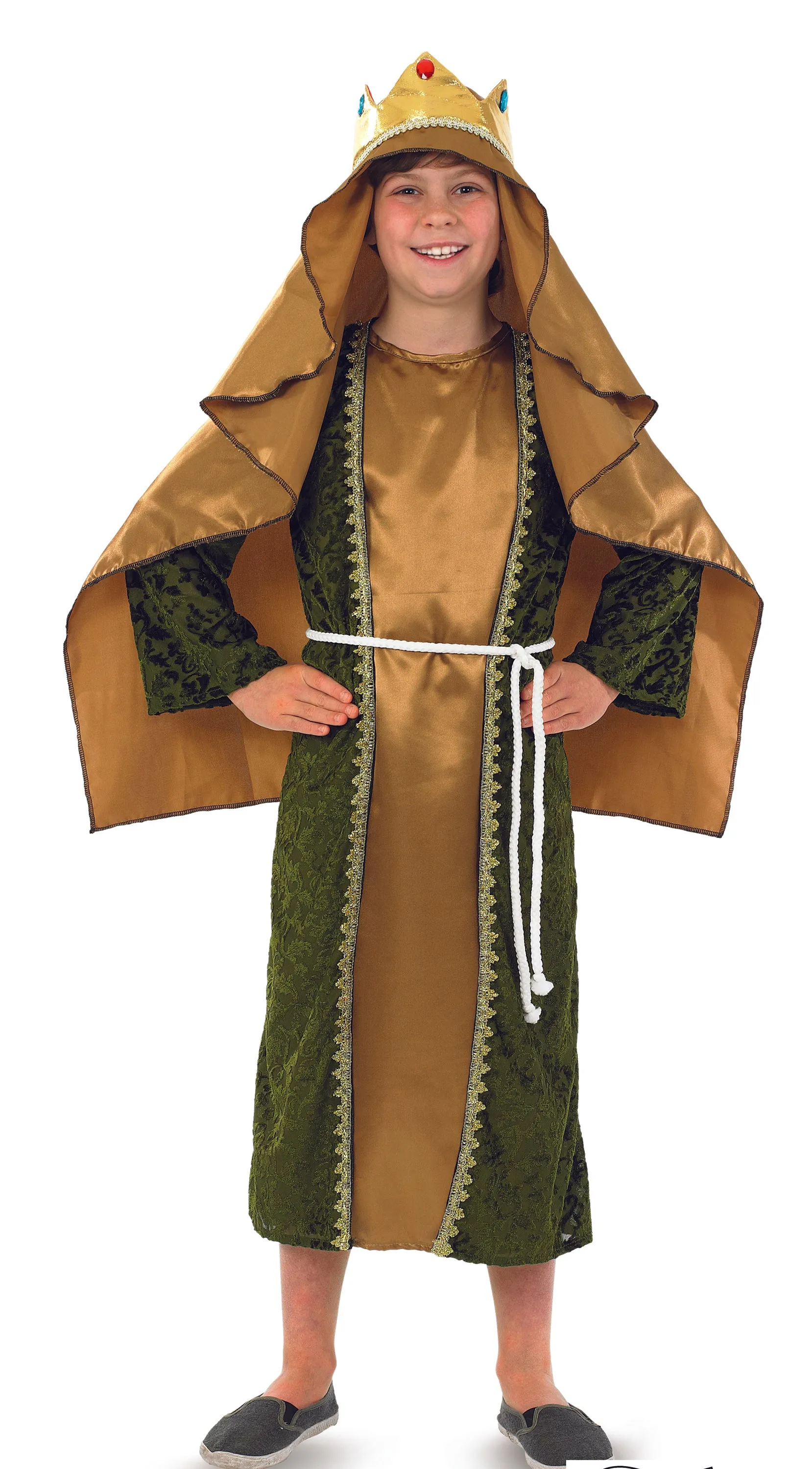 Gold Wise Man Melchior - Kids Costume